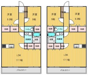 ヴェルビラージュの物件間取画像